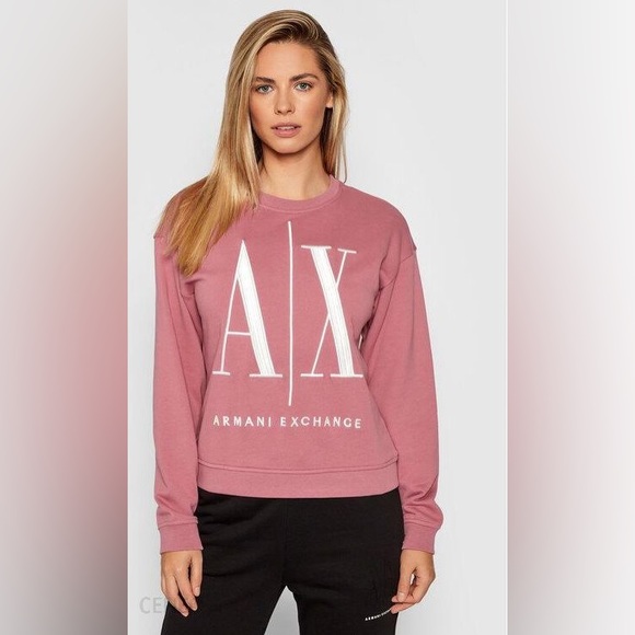 armani exchange mauve sweatshirt - Picture 2 of 4
